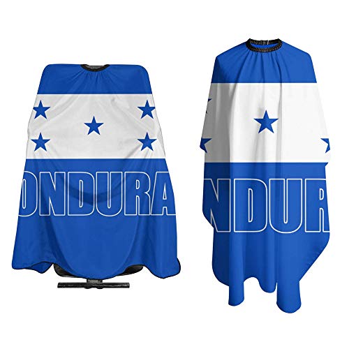 WDrain Honduras Flag Salon Hair Cutting Cape Cloth Barber Hairdressing Wrap Haircut Apron Cloth yling Accessory For Unisex,one size