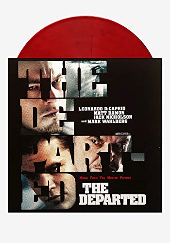Music From The Motion Picture The Departed - Exclusive Limited Edition Red & Black Marble Colored Vinyl LP