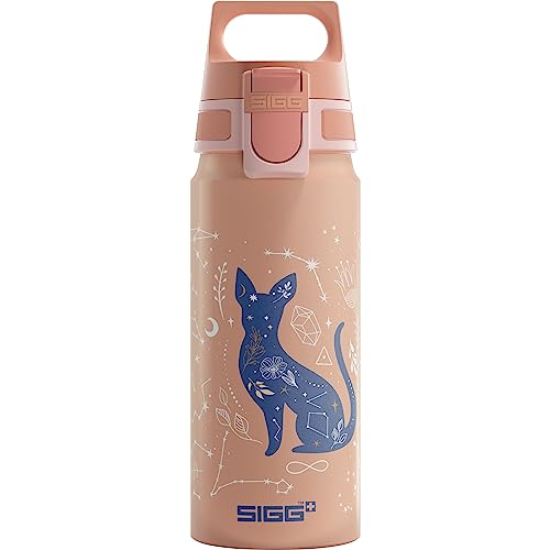 SIGG - Aluminium Kids Water Bottle - WMB ONE MyUniverse - Suitable For Carbonated Beverages - Leakproof - Lightweight - BPA Free - Climate Neutral Certified - 20oz