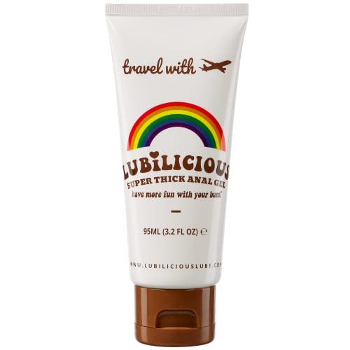 Lubilicious Jelly Water Based Lubricant - Super Thick Anal Lube - Water Based Lube Gel - Sex Lube for Couples Pleasure - Lube for Womens Pleasure - Lube for Anal Jelle - Lube Anal Pleasure Jelly 3 oz