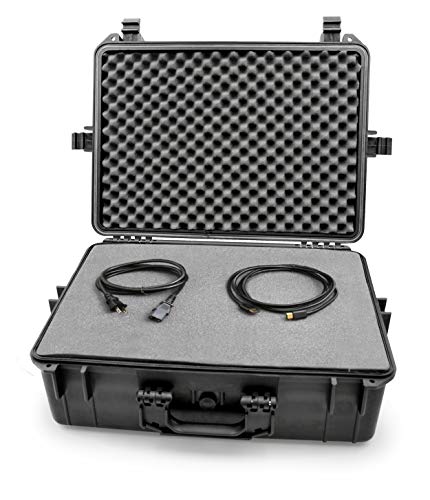 CASEMATIX XL Waterproof Gaming Case Compatible with Valve Index VR Headset, Controllers and Select Accessories in Customizable Foam, Includes Case Only