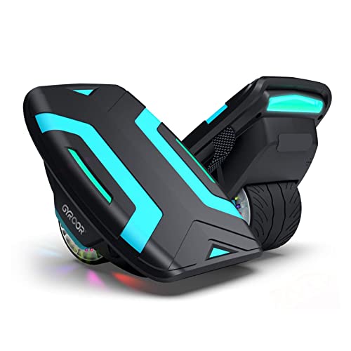 Gyroor Hoverboard Hovershoes-Gyroshoes S300 Electric Hover shoes Hoverboard with LED Lights,UL2272 Certificated Self Balancing Hovershoes for Kids and Adults