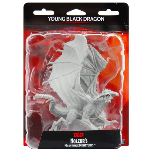 D&D Nolzur's Marvelous Miniatures: Young Black Dragon