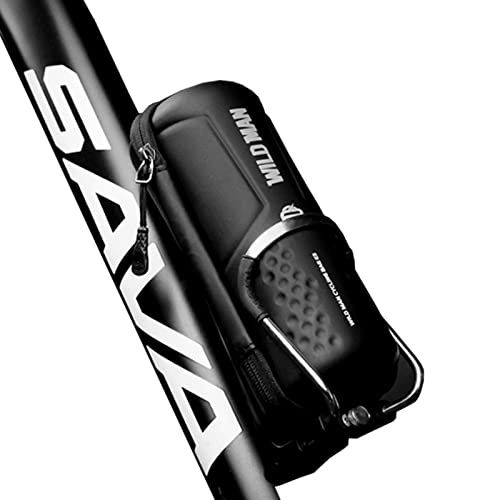 LAKE OF FIRE Small Bicycle Tool Bag, Tool Pod Bike Tire Repair Kit Bike Repair Tool Storage Bag with Zipper - Style B