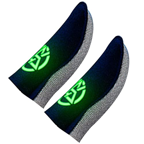 NAYIRI Finger Gamingg Sleeve, Anti-Sweat Thumb Gloves Gamingg, Night Glow Cool. 0.3mm Luminous Gamingg Finger Grips, Adjustable Gamingg Finger for Mobile Game Controllers