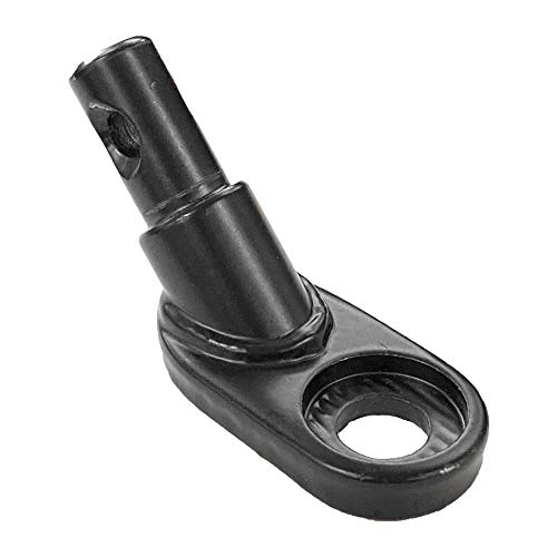 Retrospec Bike Trailer Steel Coupler Attachment for Child, Cargo & Pet Bicycle Trailers, Black