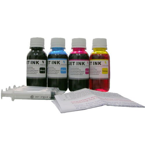 PrintPayLess Brand 400ml UV resistant Refill Ink, Bulk Ink for HP 932 933(non-OEM) CIS/CISS and refillable cartridges : Officejet: 6100, 6100 - H611a, 6600, 6700, 6700 Premium, 7110 - H812a, 7610, 7612.
