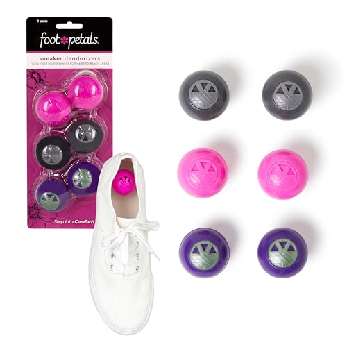 Foot Petals womens Sneaker Deodorizers Shoe Freshener, Girly Girl, No Size M US