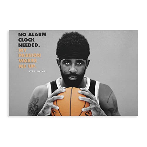 Kyrie Irving Canvas Poster Bedroom Decor Sports gift Unframe:12x18inch(30x45cm)