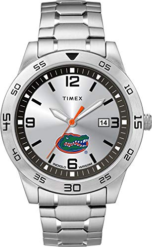 Timex Tribute Men's Collegiate Citation 42mm Watch – Florida Gators with Stainless Steel Expansion Band