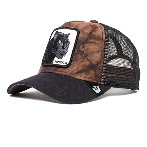 Goorin Bros. The Farm Acid Wash Trucker Baseball Cap, Black (Acid Panther), One Size