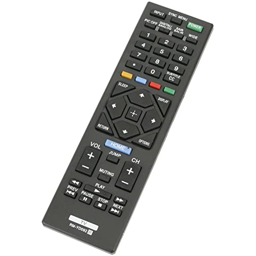Replacement TV Remote Control Controller for Sony XBR43X830C 43-Inch 4K Ultra HD Smart LED TV