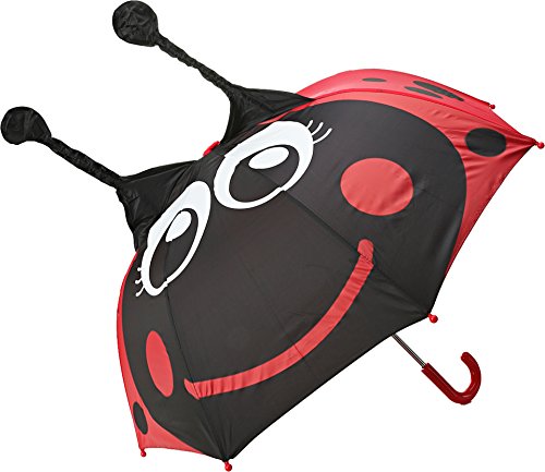 Western Chief Girls' Little Character Umbrella, Lucy The Ladybug, One Size