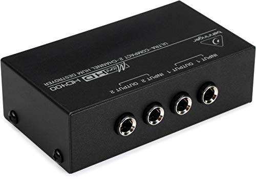 Behringer MicroHD HD400 Ultra-Compact 2-Channel Hum Destroyer