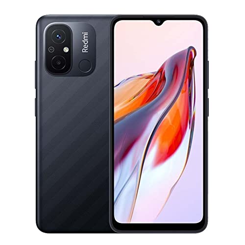 Xiaomi Redmi 12C 4G LTE (128GB + 4GB) Factory Unlocked GSM 6.71' 50MP Dual Camera (ONLY T-Mobile/Mint USA Market) + (w/Fast Car Charger Bundle) (Graphite Gray)