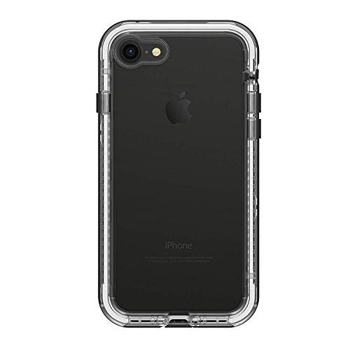 LifeProof NEXT SERIES Case for iPhone SE (2nd gen - 2020) and iPhone 8/7 (NOT PLUS) - BLACK CRYSTAL (CLEAR/BLACK)