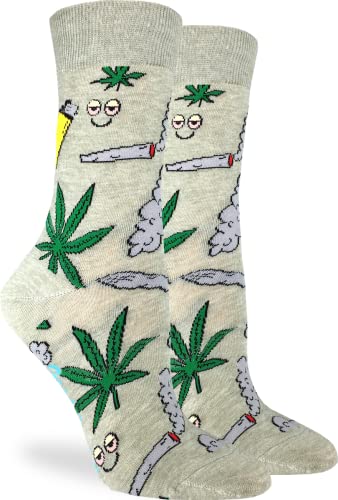 Good Luck Sock Women's Stoned Marijuana Socks, Adult