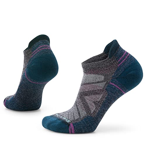 Smartwool Performance Hike Light Cushion Low Ankle Sock - Women's, Charcoal/Light Gray, M