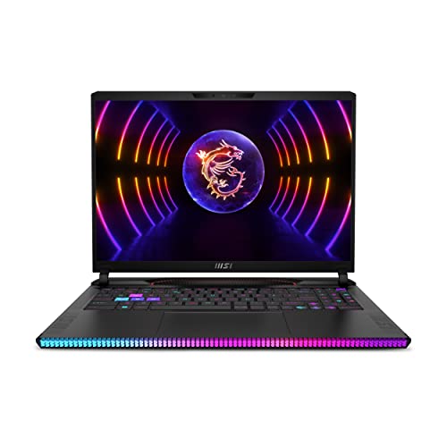 MSI Raider GE68Hx 16' QHD+ 240Hz Gaming Laptop: Intel Core i9-13950HX, RTX 4060, 16GB DDR5, 1TB NVMe SSD, Thunderbolt 4, USB-Type C, Cooler Boost 5, Win 11 Pro: Black 13VF-049US