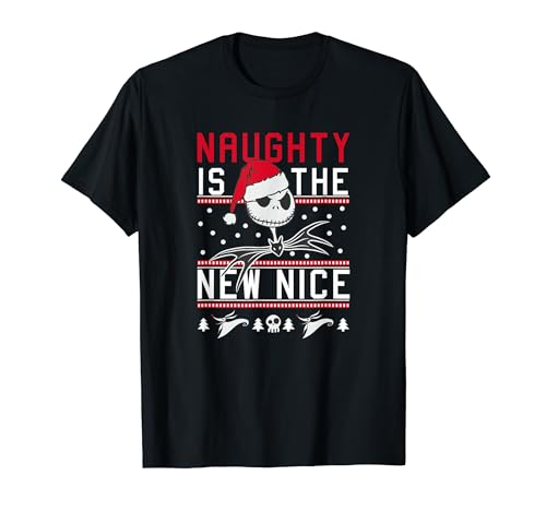Disney Nightmare Before Christmas Nice Jack Short Sleeve T-Shirt