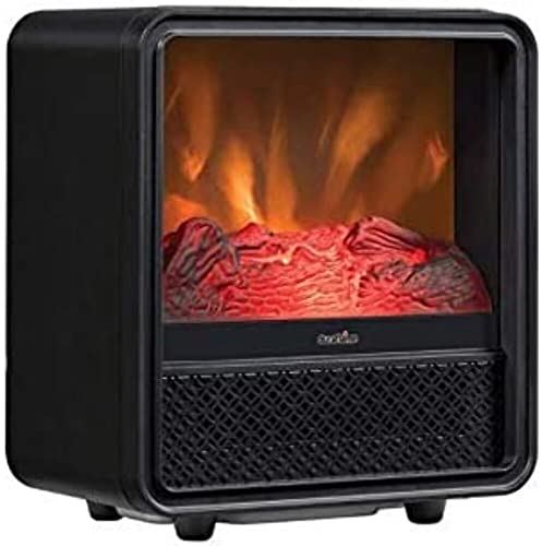 duraflame Portable Electric Fireplace Personal Cube Space Heater