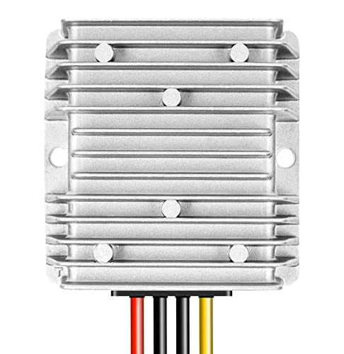 BIRITALO 48V Step Down to 12V 10A DC Voltage Converter Module 120W Regulator for Cart Scooters, led Strip Light,car Truck Grey