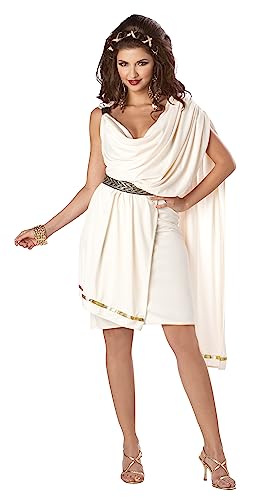 Women's Deluxe Classic Toga Costume Small