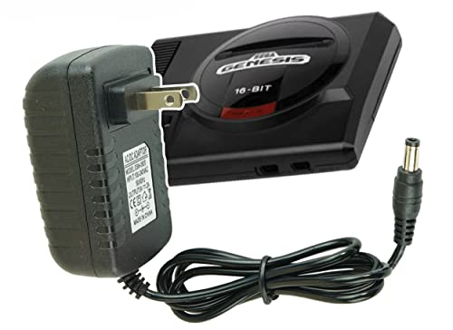 Power Supply AC Wall Home Charger Cord Cable Adapter For Sega Genesis 1 Sega CD NES PC Engine TurboGrafx Neo Geo AES 9V Model MK 1602 RSU0902000 Replacement