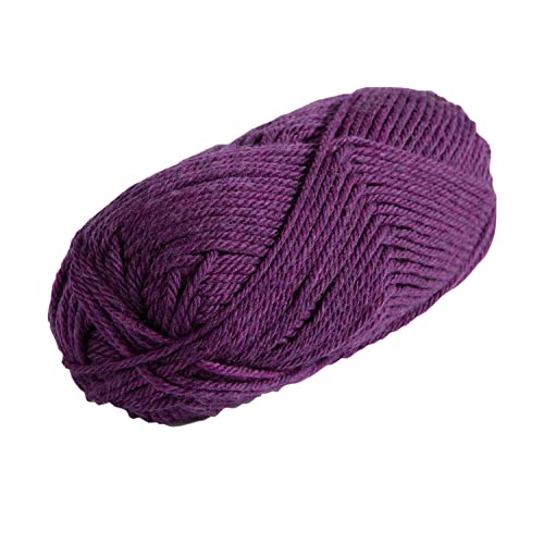 Knit Picks Swish DK Weight 100% Superwash Merino Wool Yarn Skein - 50 g (Amethyst Heather)