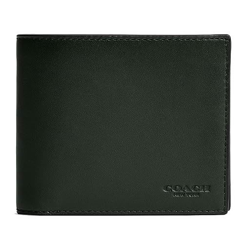 Coach 3 in 1 Wallet in Burnished Leather, Amazon Green