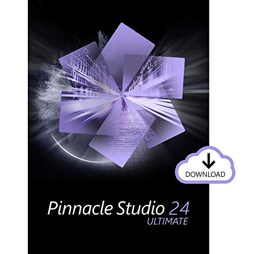 Pinnacle Studio 24 Ultimate | Advanced Video Editing and Screen Recording Software [PC Download] [Old Version]