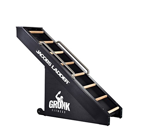 JACOBS LADDER Gronk Edition Step Machine, Gronk Edition | Black | Dimensions 76' x 27.25' x 65.5' | 300 lbs