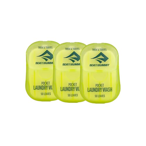 Sea to Summit Trek and Travel Pocket Laundry Wash, 3-pack