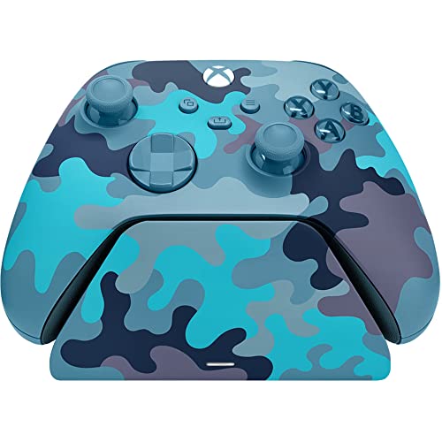 Razer Universal Quick Charging Stand for Xbox Series X|S: Magnetic Secure Charging - Perfectly Matches Xbox Wireless Controllers - USB Powered - Mineral Camo (Controller Sold Separately)