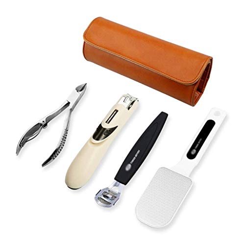 Nail Clippers Set/Nail Art Set Large Nail Clippers Set 4 Pcs Sharp Toenail and Fingernail Clippers for Men and Women Pedicure Kit Manicure Pedicure Set Gifts for Men