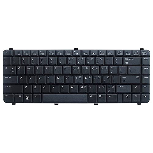 Replacement Laptop Keyboard for HP Compaq Presario CQ60-200 200ED 200EG 200EL 200EM 200EO 200EP 200ES 200ET 201AU 201EE 201EL 202AU 202ED 202EL 202ER 202ES Black US English Layout