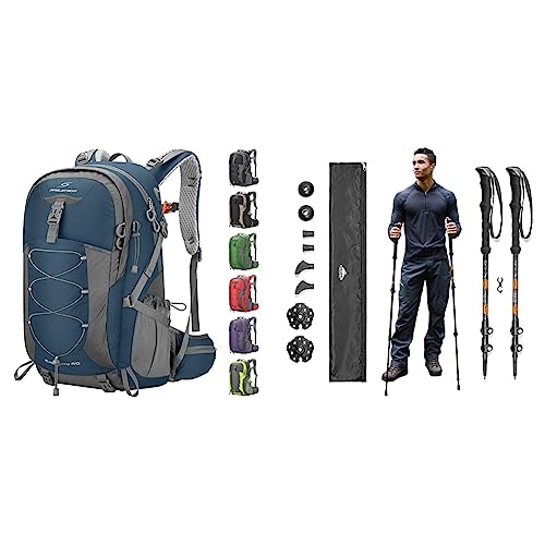 Maelstrom Daypack Backpacks + Water Filtration System, 40l Blue