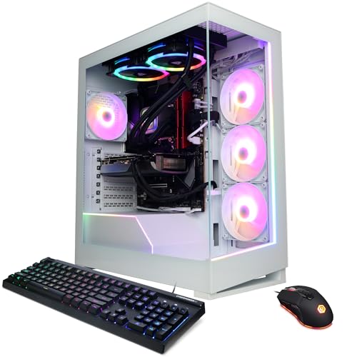CyberPowerPC Gamer Xtreme VR Liquid Cool Gaming PC, Intel Core i9-14900KF 3.2GHz, GeForce RTX 4070 Super 12GB, 32GB DDR5, 1TB PCIe Gen4 SSD, WiFi Ready & Windows 11 Home (GXiVR8780A4)