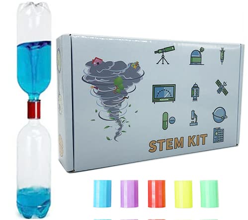 TeiRAY 10 Pieces Tornado Bottle Connectors Cyclone Plastic Tornado Tube Connectors for Scientific Experiment Test,Vortex Bottle Connector, Bottle Connector Tornado 2 Liter