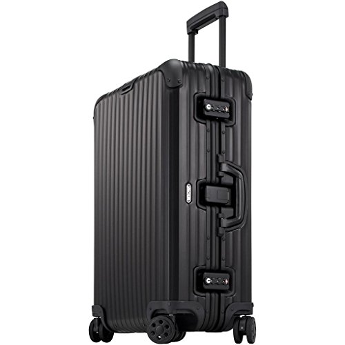 Rimowa Topas Stealth IATA Luggage 26' inch Multiwheel 64.0 L Matte Black