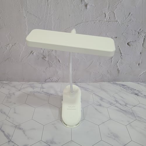 JackyuSTC Reading Lights Versatile Clip-on Reading Light with Three Lighting Modes and Adjustable swan Neck