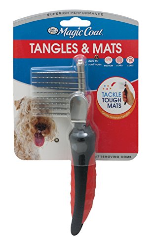 Four Paws Magic Coat Tangles & Mats Dog Grooming Mat Removing Comb