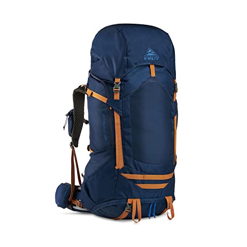 Kelty Glendale 85L – 105L Multiday Backpacking and Thru Hiking Pack, Fit Plus Suspension, Shoulder Strap Pockets, Customized Fit, Long Haul Backpack, 2023 (Pageant Blue, 105L)