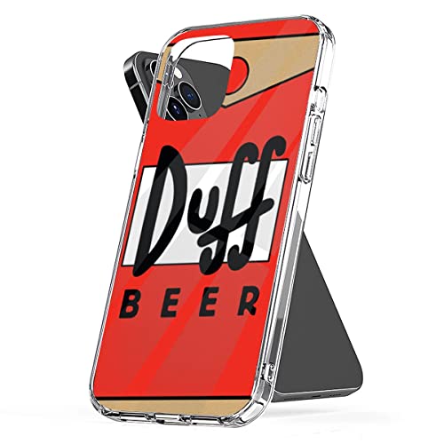 Phone Case Cover Compatible with i-Phones Galaxy Duff Pro Max Beer X TPU 6 6s 7 8 Xs Xr Plus 11 12 13 Mini Se 2020 Pc Clear 14 Scratch Water Drop