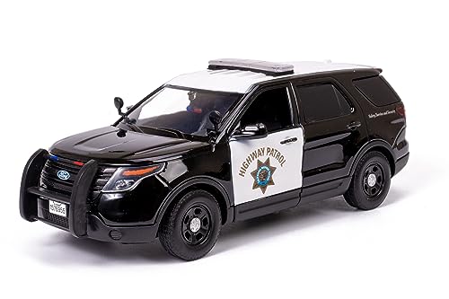 Motormax 1/24 CHP California Highway Patrol B&W Ford PI Utility Police SUV