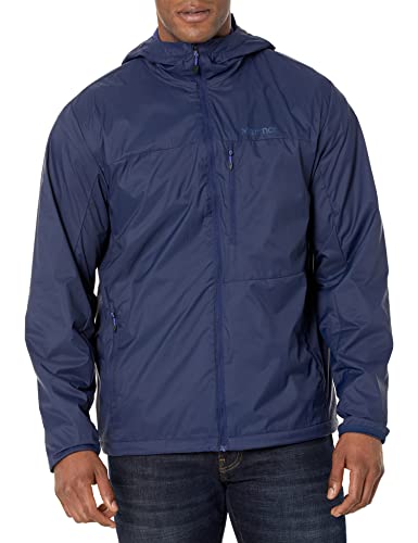 MARMOT Men's Ether DriClime Hoody, | Water- Resistant, Recycled Material, Arctic Navy, Medium