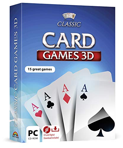 Markt + Technik Classic Card Games for Your Windows 10/8.1/7 Computer - Play Rummy, Canasta, Hearts, Skat, Blackjack, Poker & More