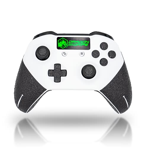 Dragon Grips Xbox Controller Grips, 2 Sheet Black Non-Slip Textured Rubber Grip Tape for Xbox One Controller Decal, Xbox One Elite Controller Grips, Including Thumb Stick, Triggers, Buttons, D-pad