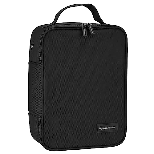 TaylorMade Players Shoe Bag, 2023, Black, Black, One Size, Players