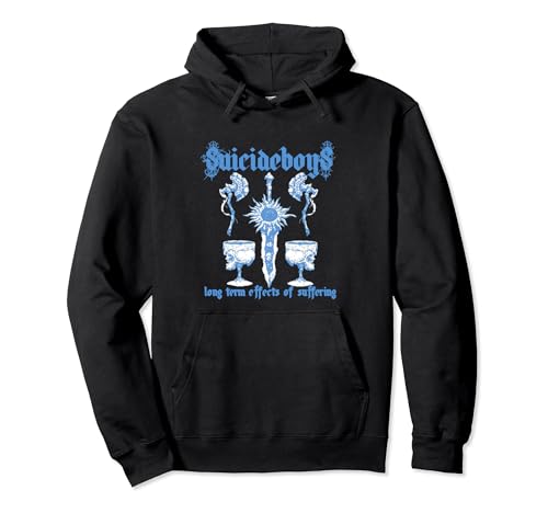 The Long Term Effects Of Vintage Retro Suffering Pullover Hoodie